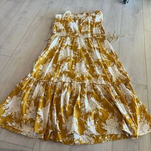 JOHN LEWIS Floral Midi Dress size 16